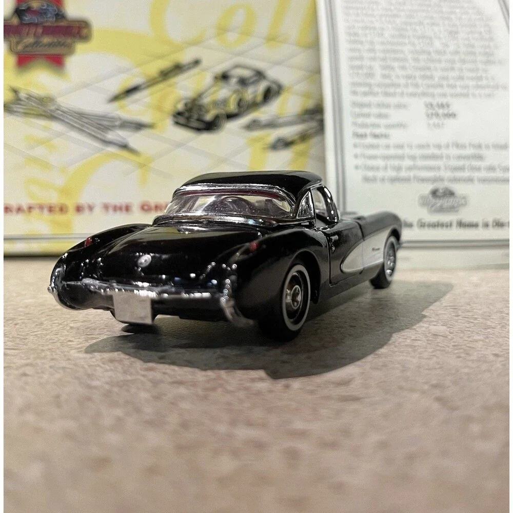Vintage Matchbox Collectibles 1956 Chevy Corvette Convertible Hardtop Diecast